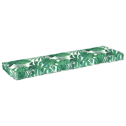 Palletkussen Voor Bank 140 X 40 X 8 Cm Oxford Stof Bladpatroon