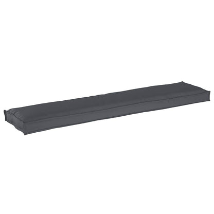 Palet Kussen Antraciet 180 x 40 x 8 cm Oxford Stof