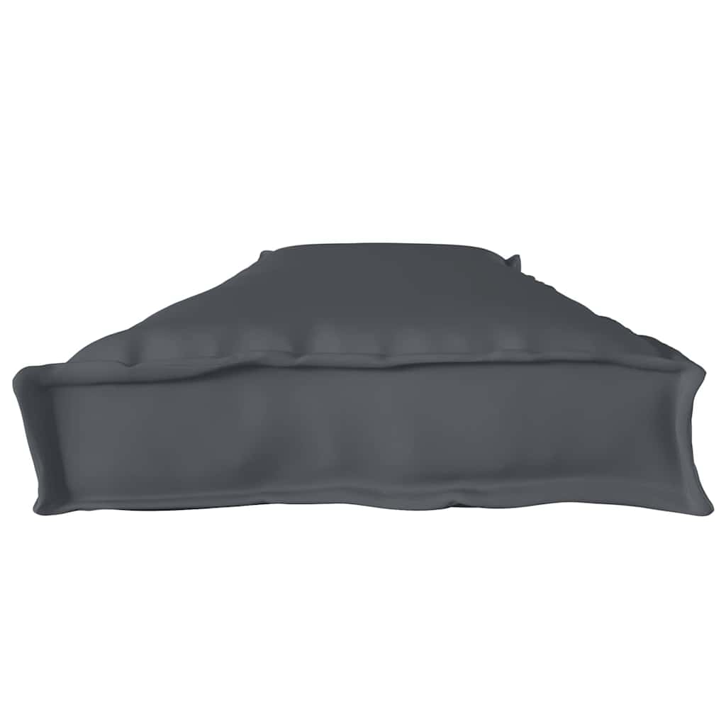 Palet Kussen Antraciet 180 x 40 x 8 cm Oxford Stof
