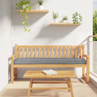 Pallet Cushion Grey 180 x 40 x 8 cm Oxford Fabric