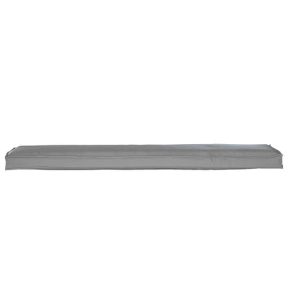 Palet Kussen Grijs 180 x 40 x 8 cm Oxford stof