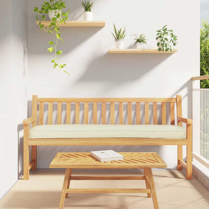 Palet Kussen Crème 180 x 40 x 8 cm Oxford Stof