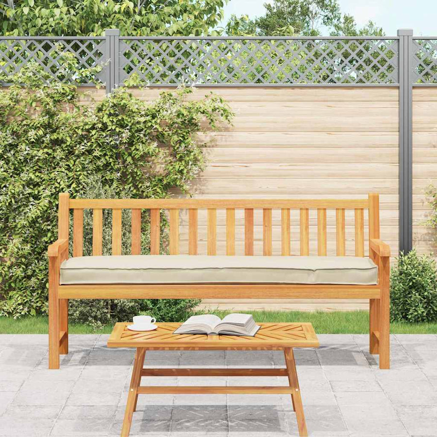 Palet Kussen Crème 180 x 40 x 8 cm Oxford Stof