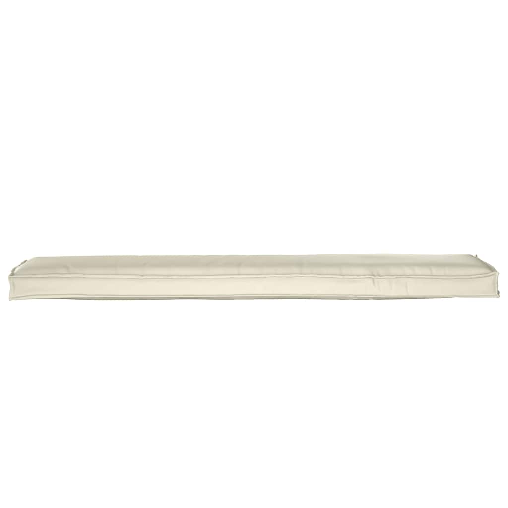 Palet Kussen Crème 180 x 40 x 8 cm Oxford Stof