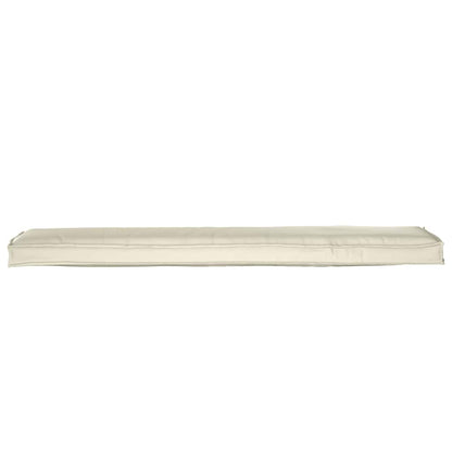 Palet Kussen Crème 180 x 40 x 8 cm Oxford Stof