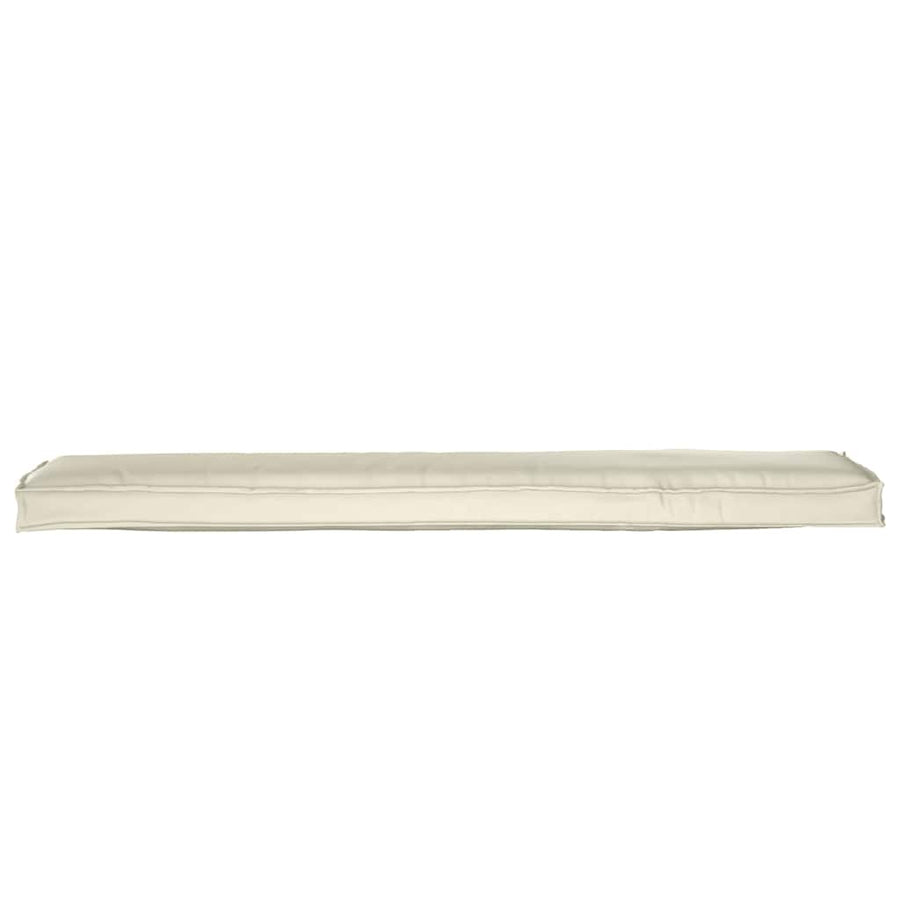 Palet Kussen Crème 180 x 40 x 8 cm Oxford Stof