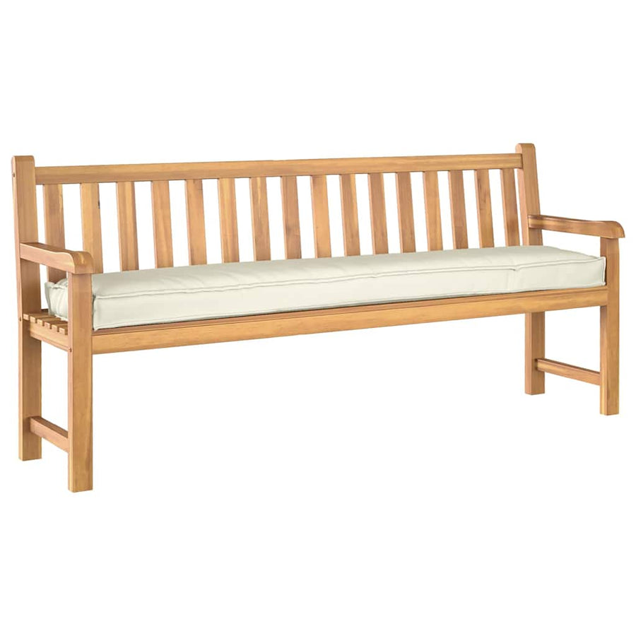 Palet Kussen Crème 180 x 40 x 8 cm Oxford Stof