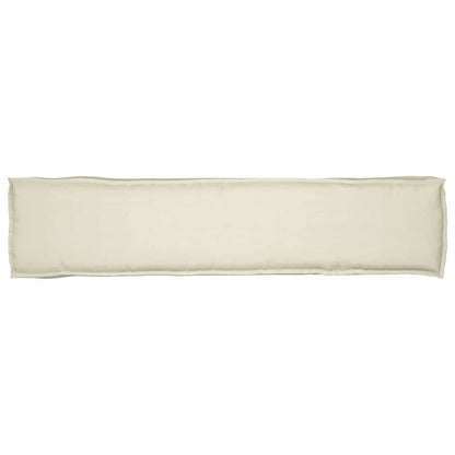 Palet Kussen Crème 180 x 40 x 8 cm Oxford Stof
