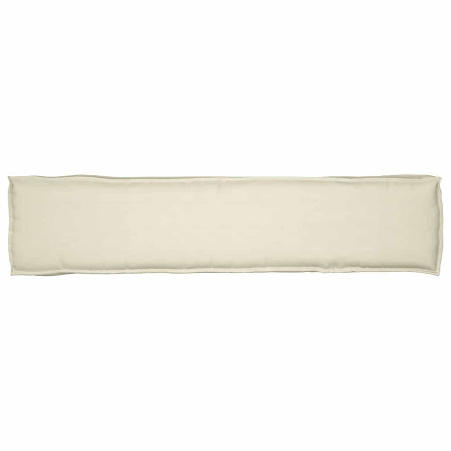 Palet Kussen Crème 180 x 40 x 8 cm Oxford Stof