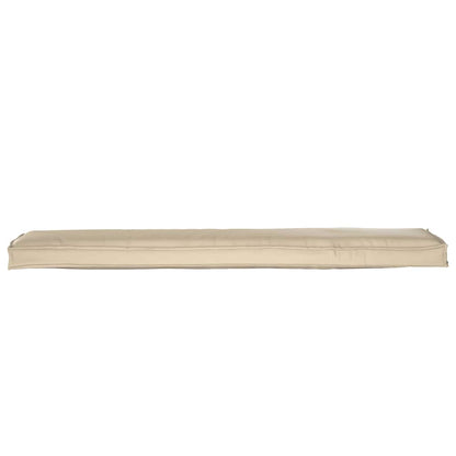 Palet Kussen Beige 180 x 40 x 8 cm Oxford Stof