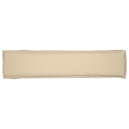 Palet Kussen Beige 180 x 40 x 8 cm Oxford Stof
