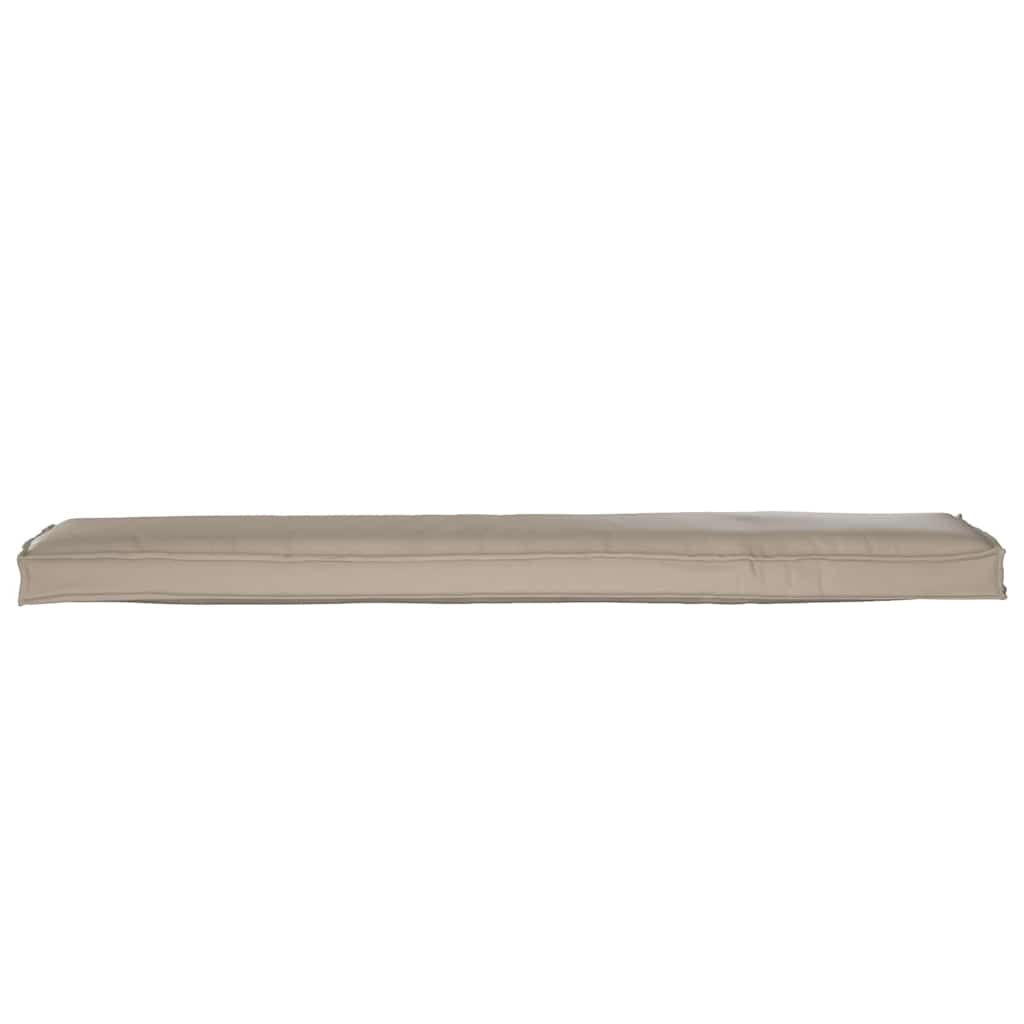 Palet Kussen Taupe 180 x 40 x 8 cm Oxford stof