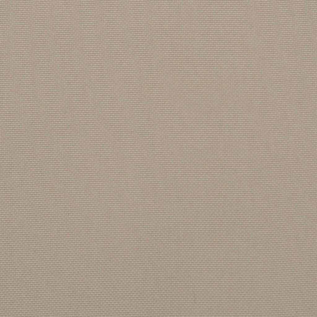 Palet Kussen Taupe 180 x 40 x 8 cm Oxford stof
