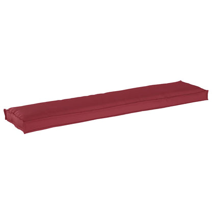 Palet Kussen Wijnrood 180 x 40 x 8 cm Oxford stof
