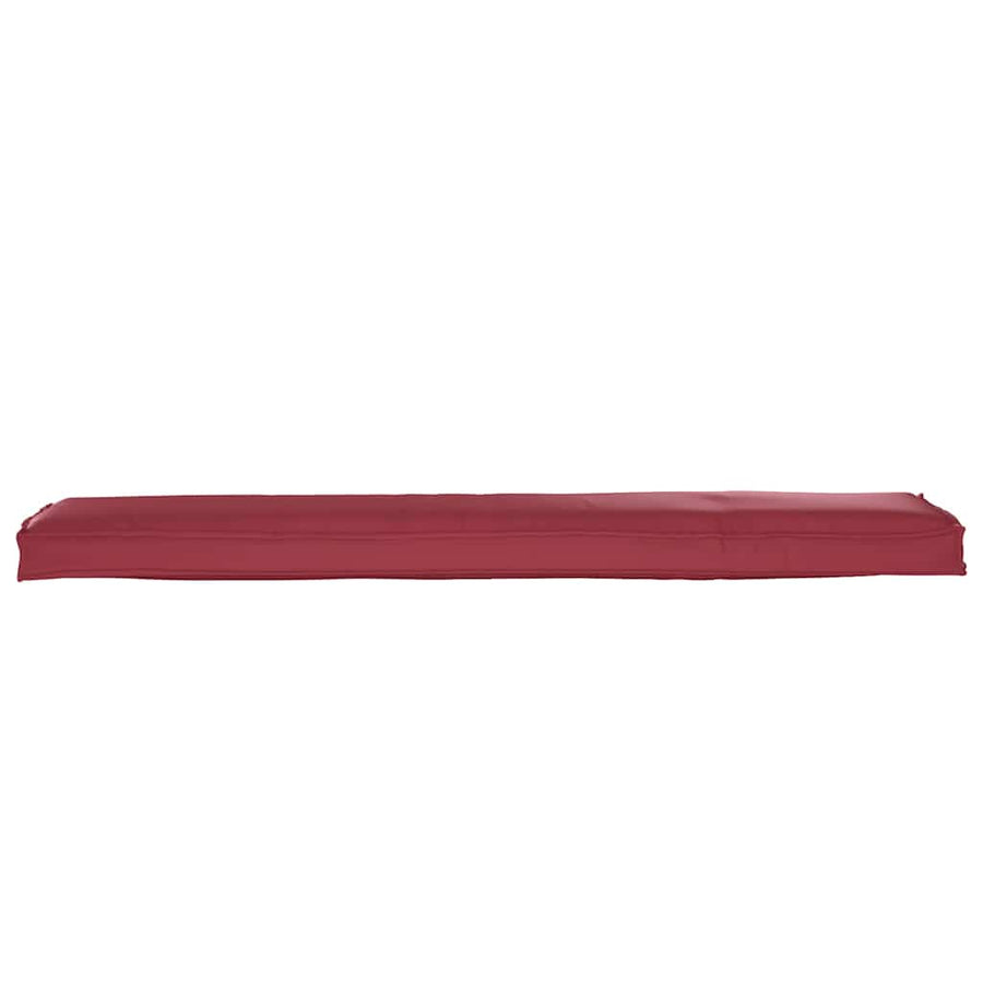 Palet Kussen Wijnrood 180 x 40 x 8 cm Oxford Stof