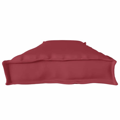 Palet Kussen Wijnrood 180 x 40 x 8 cm Oxford stof