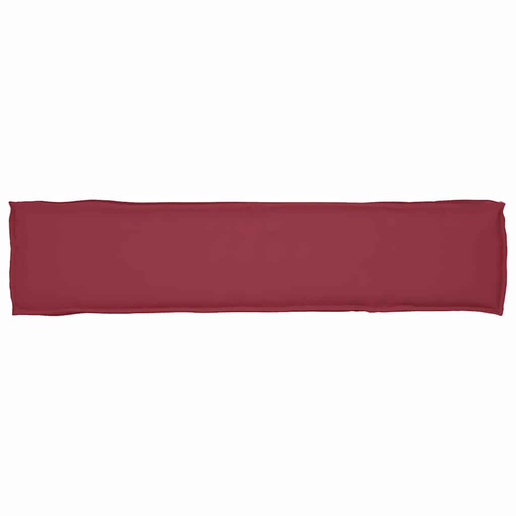 Palet Kussen Wijnrood 180 x 40 x 8 cm Oxford stof