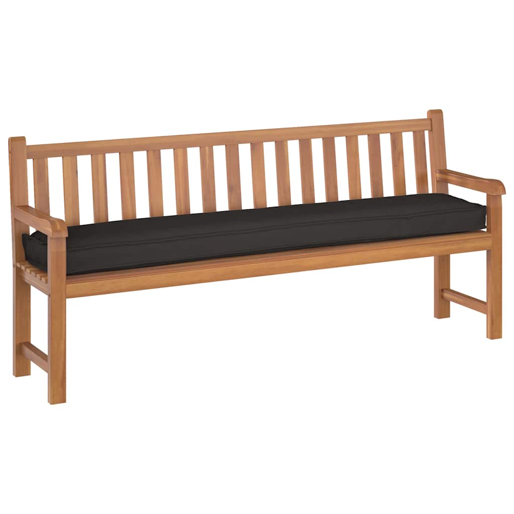 Palet Kussen 200 X 40 X 8 Cm Oxford Stof Zwart