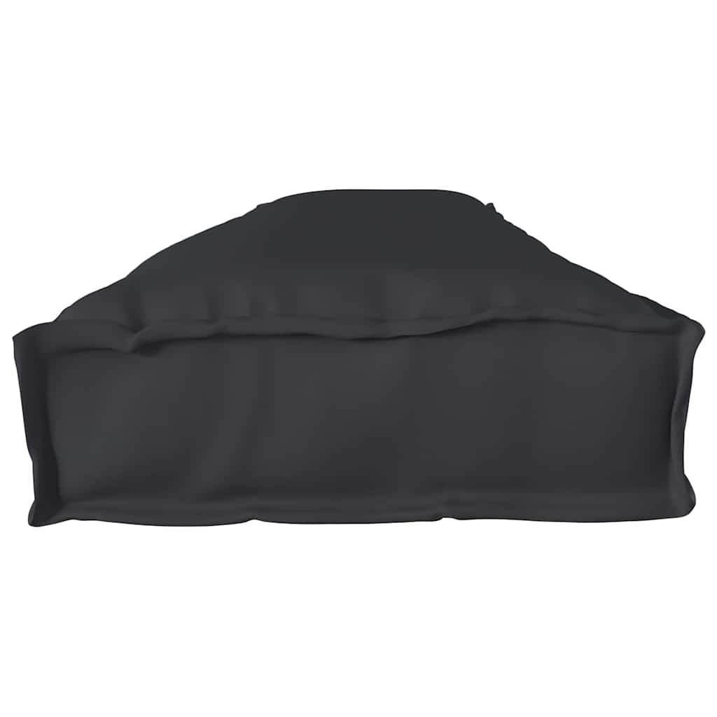 Palet Kussen 200 X 40 X 8 Cm Oxford Stof Zwart