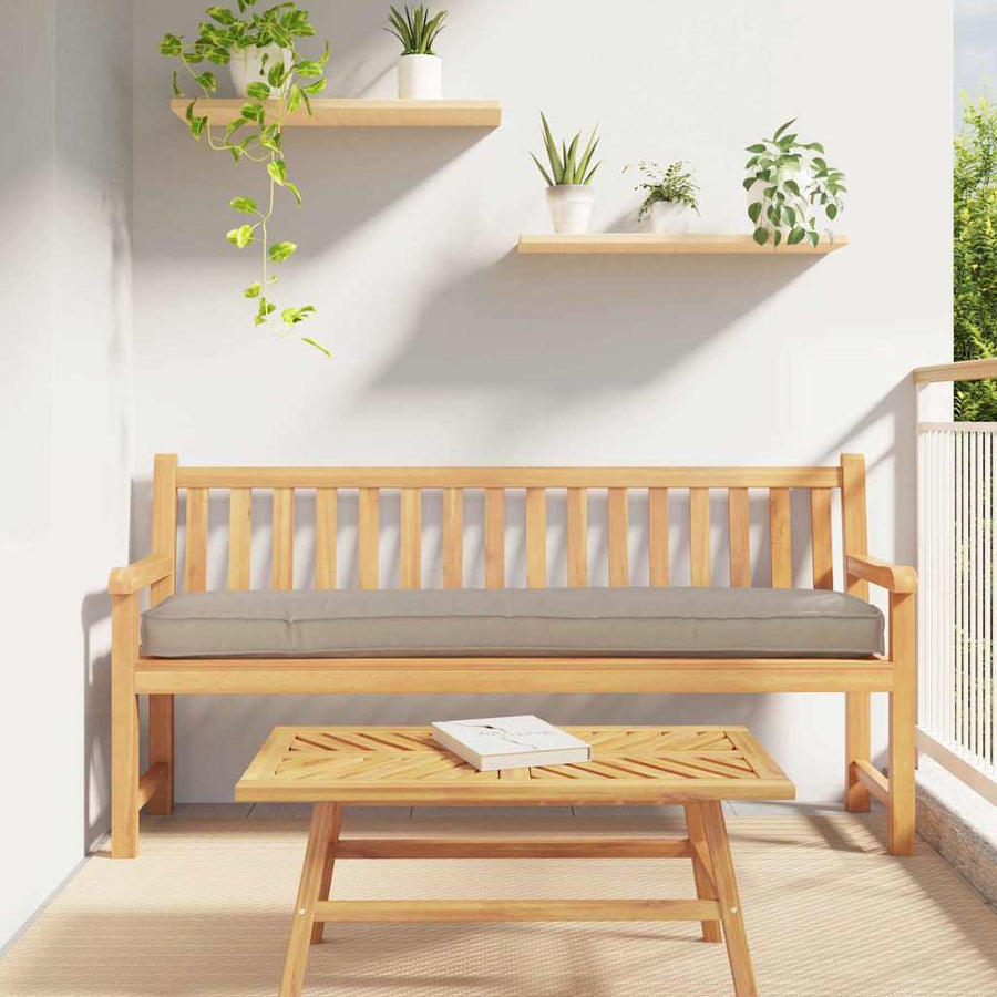 Palet Kussen 200 X 40 X 8 Cm Oxford Stof Taupe