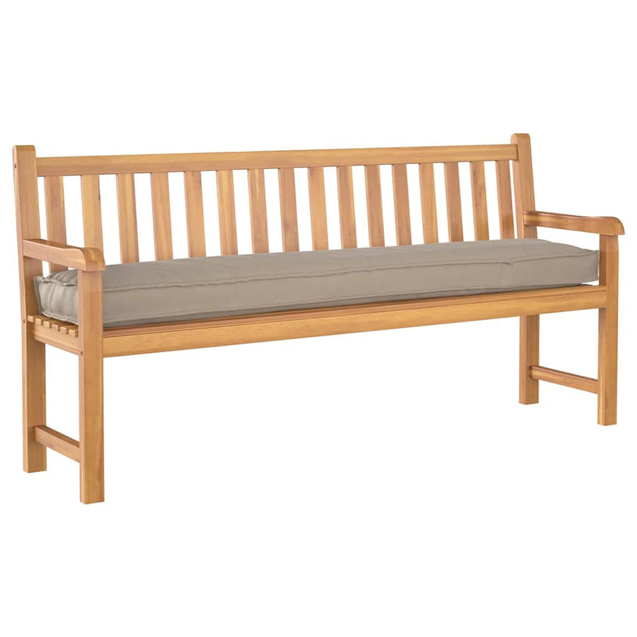 Palet Kussen 200 X 40 X 8 Cm Oxford Stof Taupe