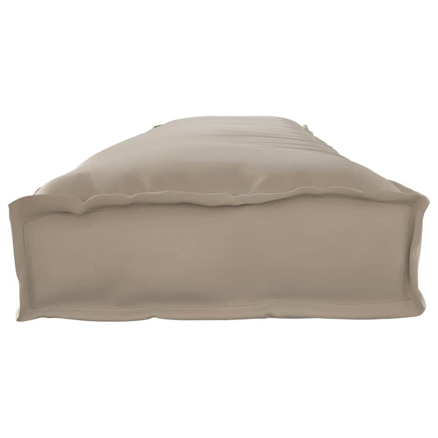Palet Kussen 200 X 40 X 8 Cm Oxford Stof Taupe