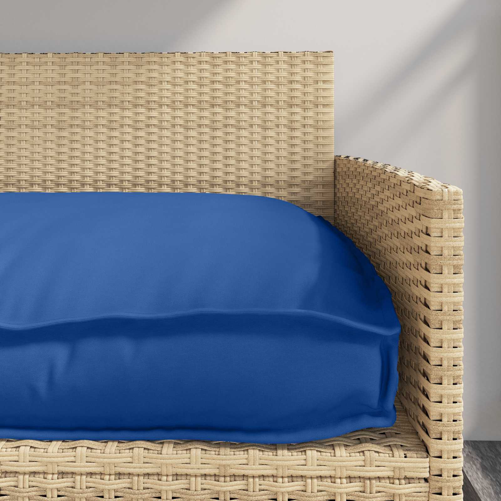 Pallet Kussen Set 2 pcs Koninklijk Blauw 100 x 40 x 8 cm