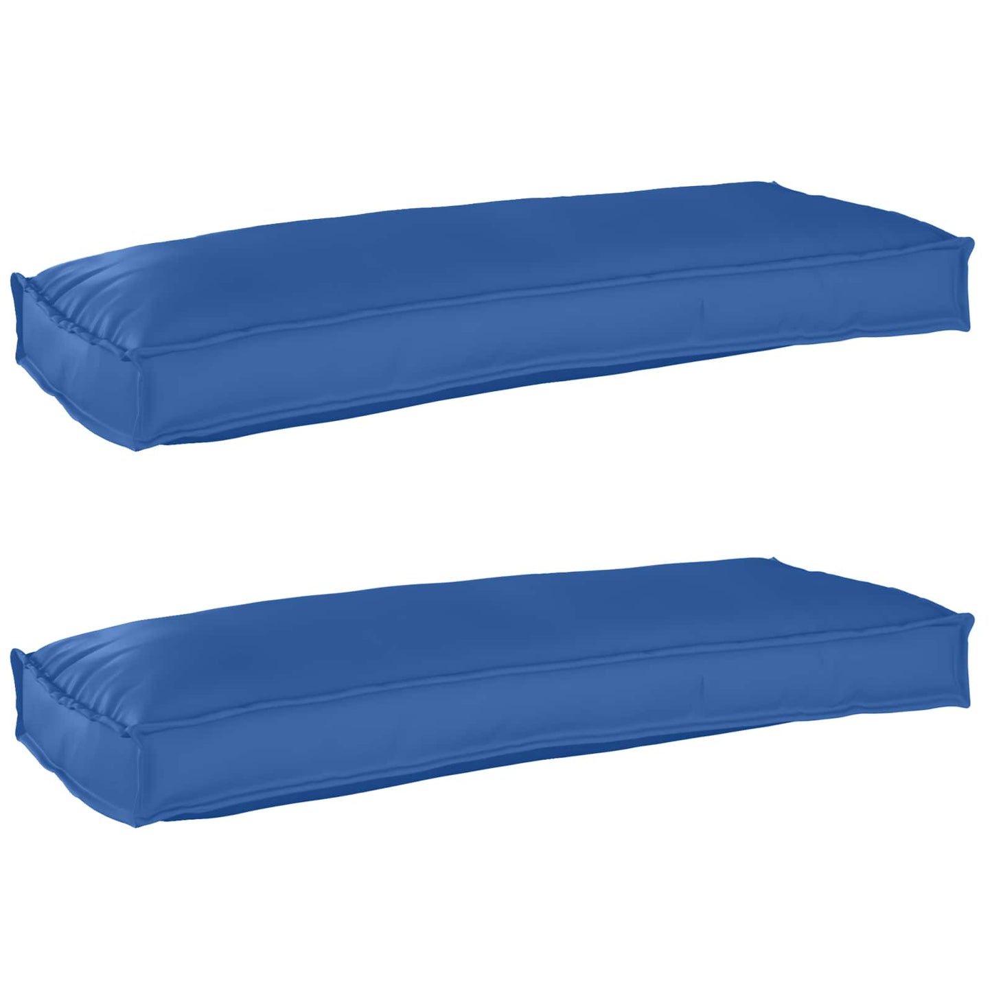 Pallet Kussen Set 2 pcs Koninklijk Blauw 100 x 40 x 8 cm