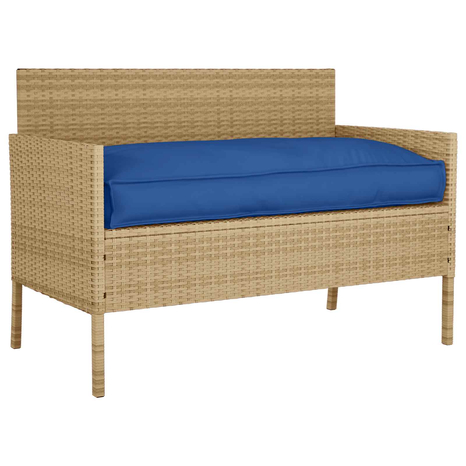 Pallet Kussen Set 2 pcs Koninklijk Blauw 100 x 40 x 8 cm