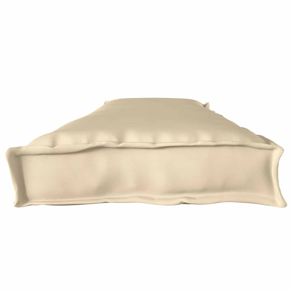 Pallet Kussen Set 2 Pcs 180 X 40 X 8 Cm 100% Polyester Beige