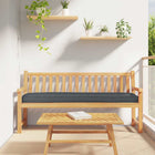 Pallet kussens set 2 stuks antraciet 200x40x8 cm