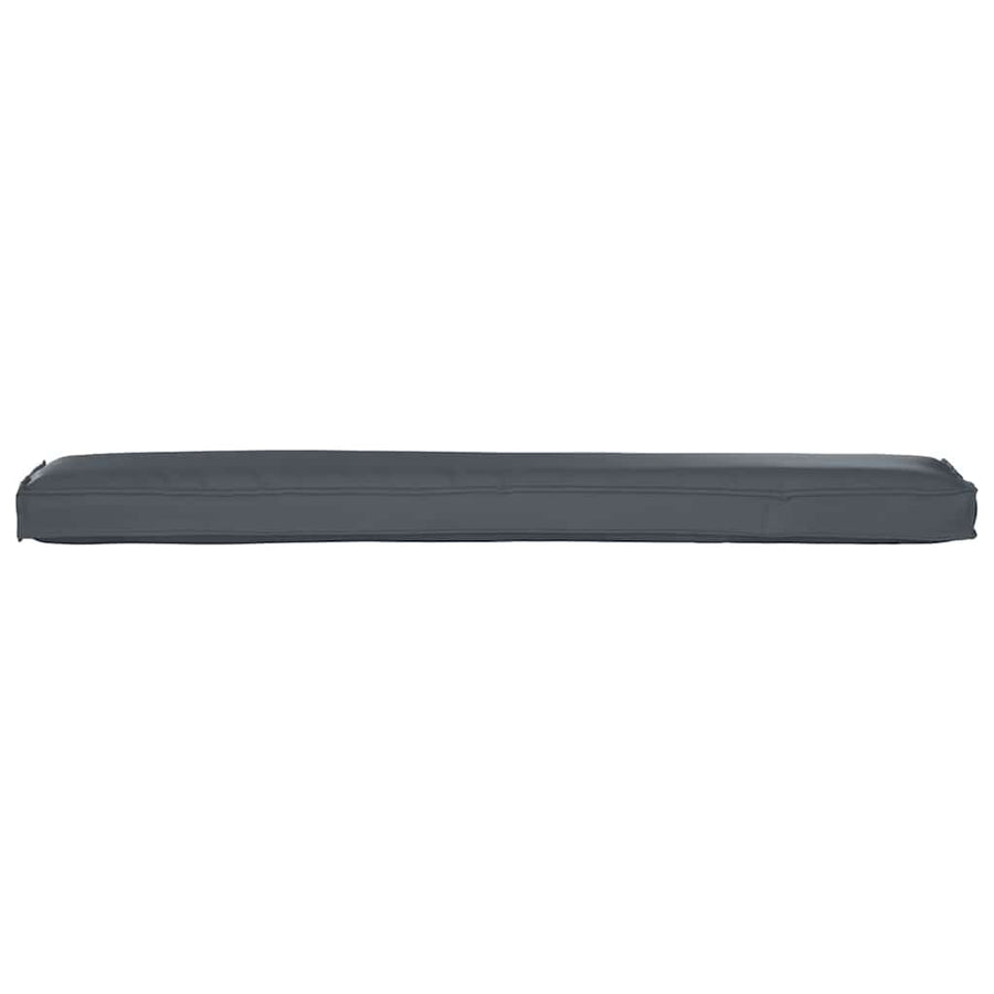 Pallet Kussen Set 2 Pcs Antraciet 200 X 40 X 8 Cm Oxford Stof