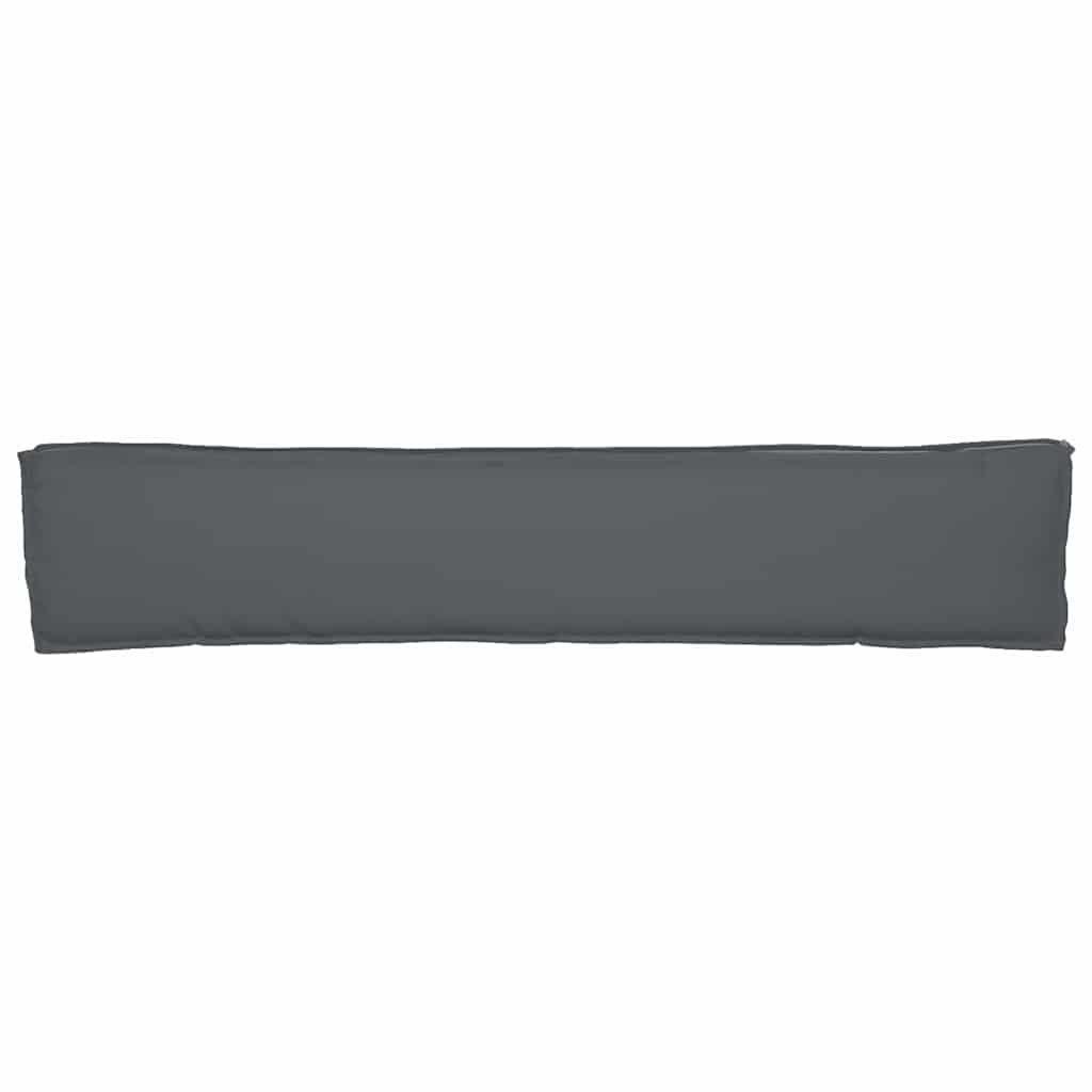 Pallet Kussen Set 2 Pcs Antraciet 200 X 40 X 8 Cm Oxford Stof