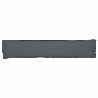 Pallet Kussen Set 2 Pcs Antraciet 200 X 40 X 8 Cm Oxford Stof