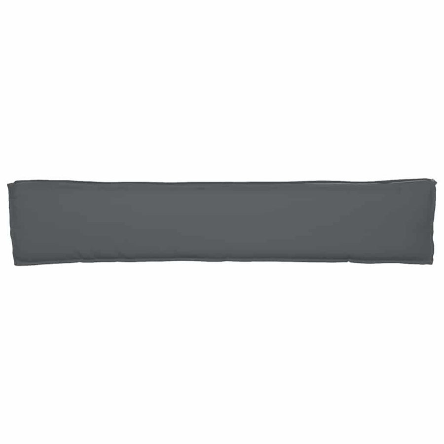 Pallet Kussen Set 2 Pcs Antraciet 200 X 40 X 8 Cm Oxford Stof