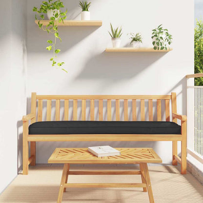 Pallet Kussen Set 2 Pcs 200 X 40 X 8 Cm Oxford Stof Zwart