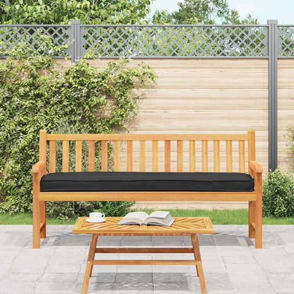 Pallet Kussen Set 2 Pcs 200 X 40 X 8 Cm Oxford Stof Zwart