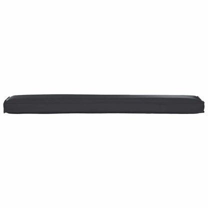 Pallet Kussen Set 2 Pcs 200 X 40 X 8 Cm Oxford Stof Zwart
