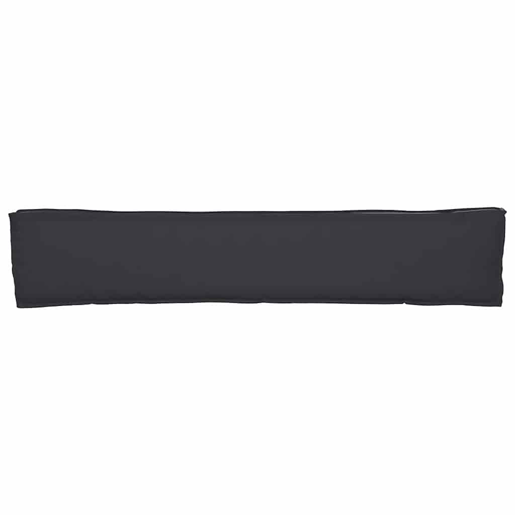 Pallet Kussen Set 2 Pcs 200 X 40 X 8 Cm Oxford Stof Zwart