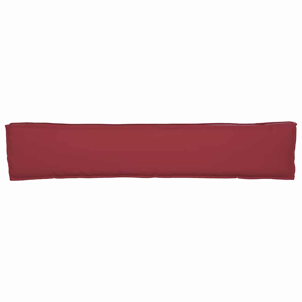 Pallet Kussen Set 2 Pcs 200 X 40 X 8 Cm Oxford Stof Wijnrood