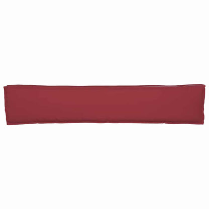 Pallet Kussen Set 2 Pcs 200 X 40 X 8 Cm Oxford Stof Wijnrood