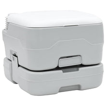 Camping Toilet Grijs en Wit 41,5 x 36,5 x 30 cm Polyetheen