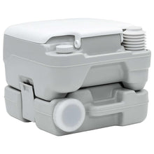 Camping Toilet Grijs en Wit 41,5 x 36,5 x 30 cm Polyetheen