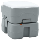 Campingtoilet grijs wit 41,5x36,5x37,5 cm polyetheen