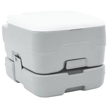 Camping Toilet Grijs en Wit 41,5 x 36,5 x 30 cm Polyetheen