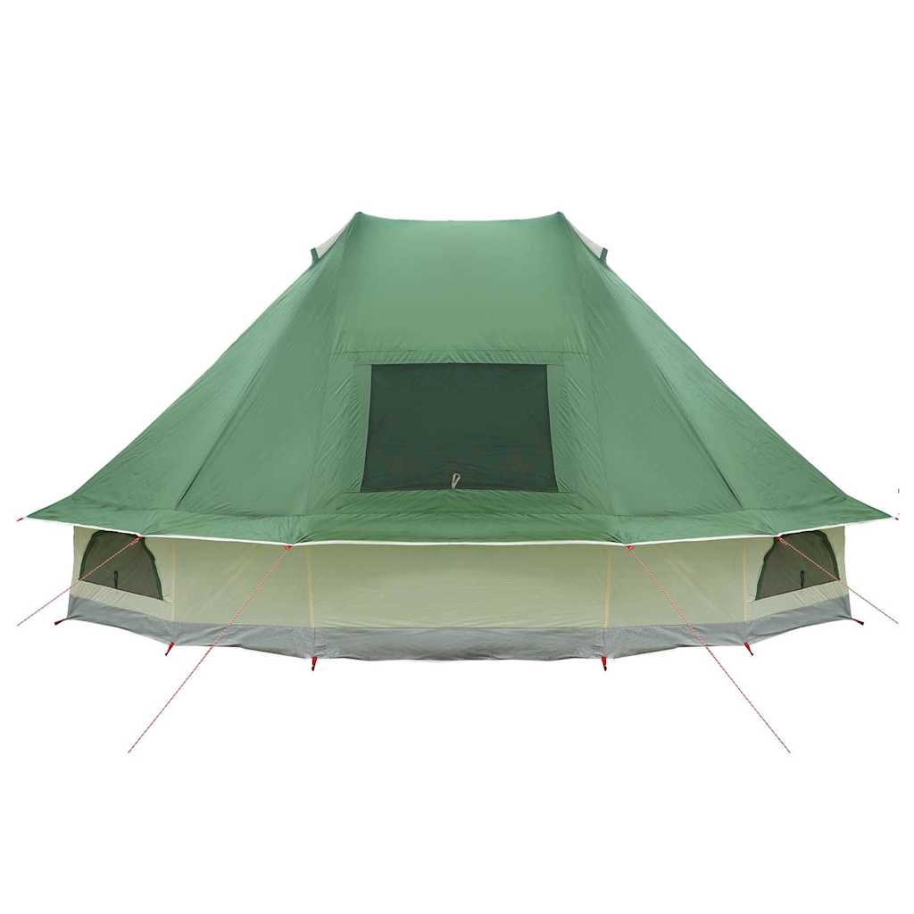 Familietent Tipi Groen voor 10 Personen - Waterdicht