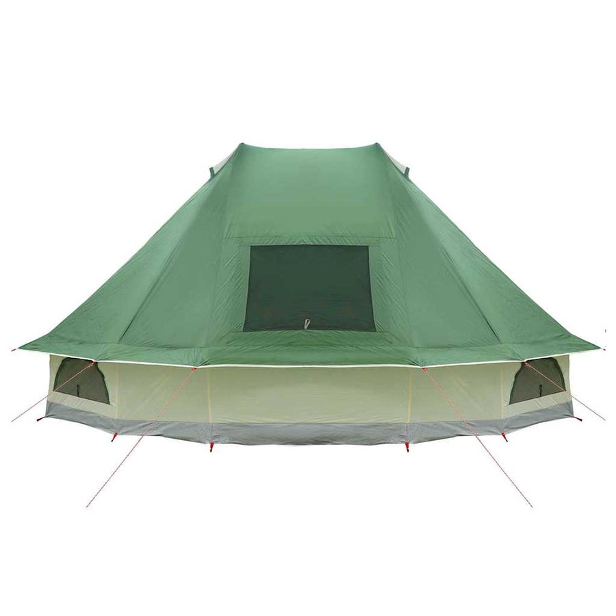 Familietent Tipi Groen voor 10 Personen - Waterdicht
