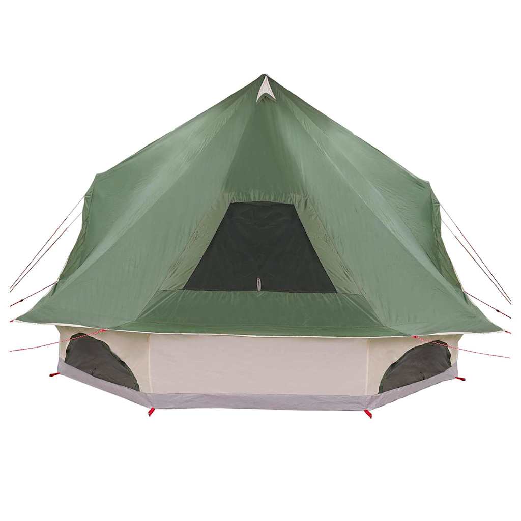 Familietent Tipi Groen voor 10 Personen - Waterdicht