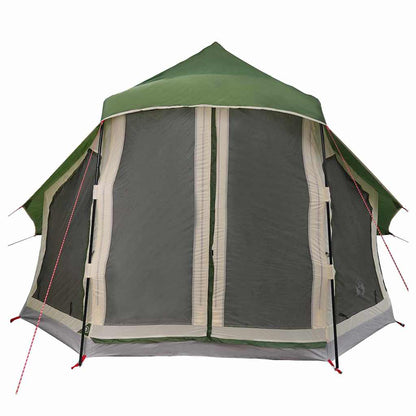 Familie Tipi Tent Tipi met dak Groen 404 x 370 x 270 cm