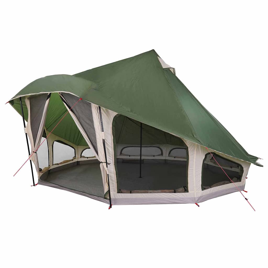 Familie Tipi Tent Tipi met dak Groen 508 x 470 x 300 cm